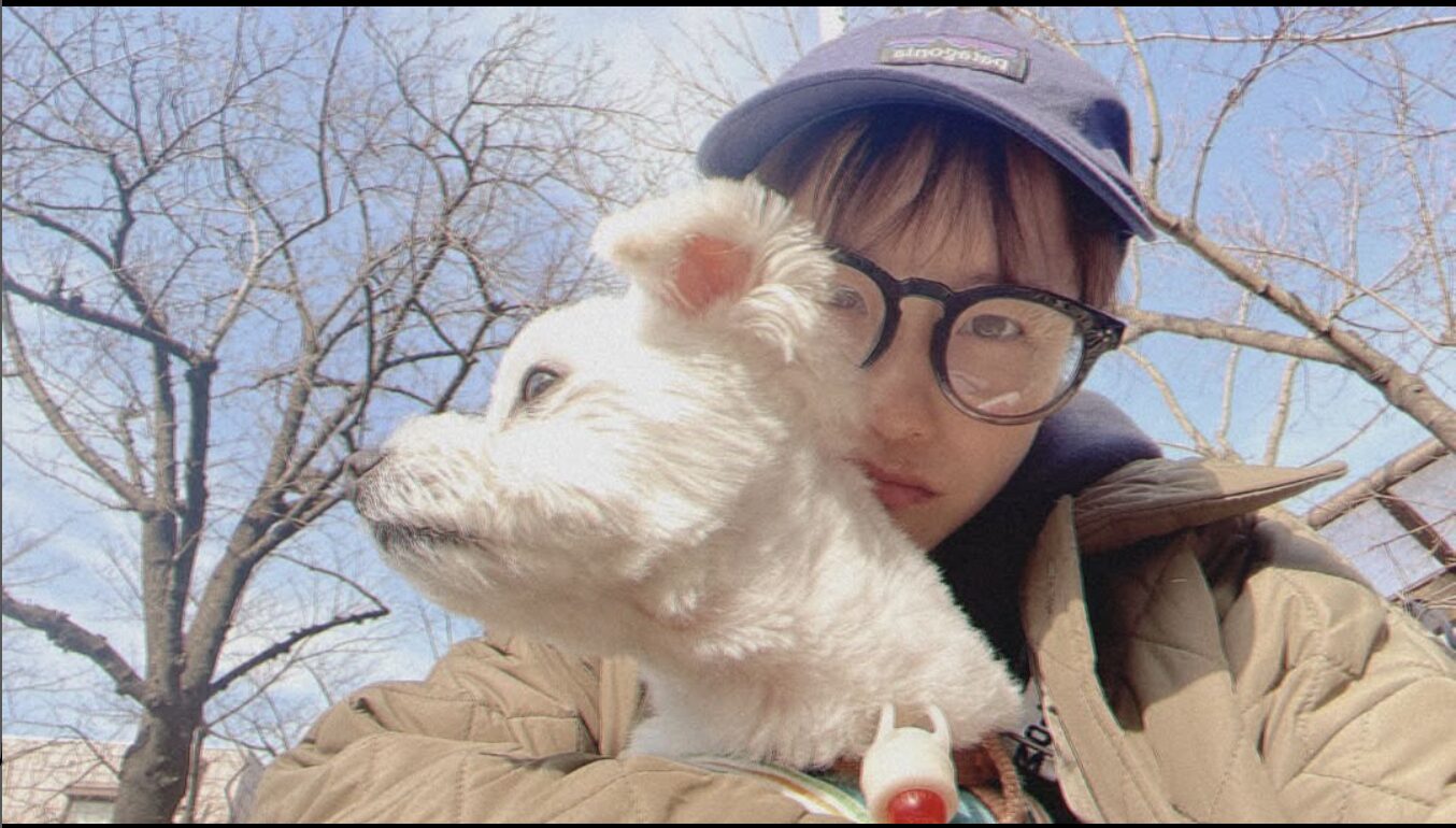 吉田芽吹, 愛犬